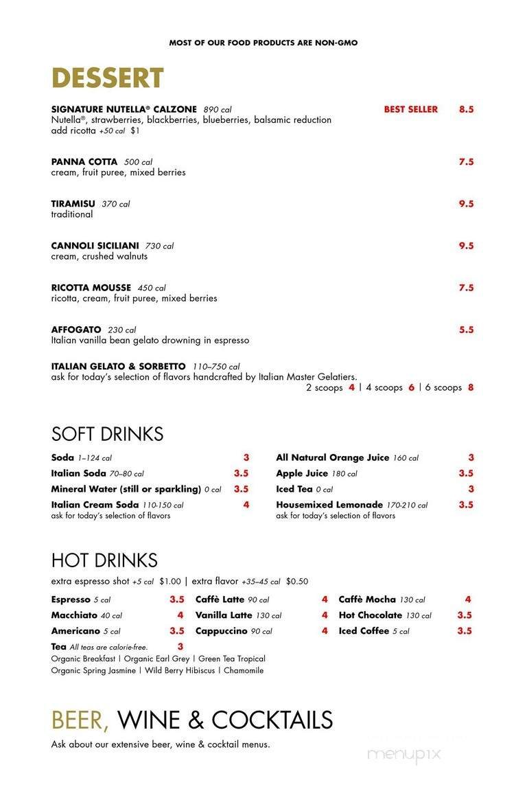 Menu page 2