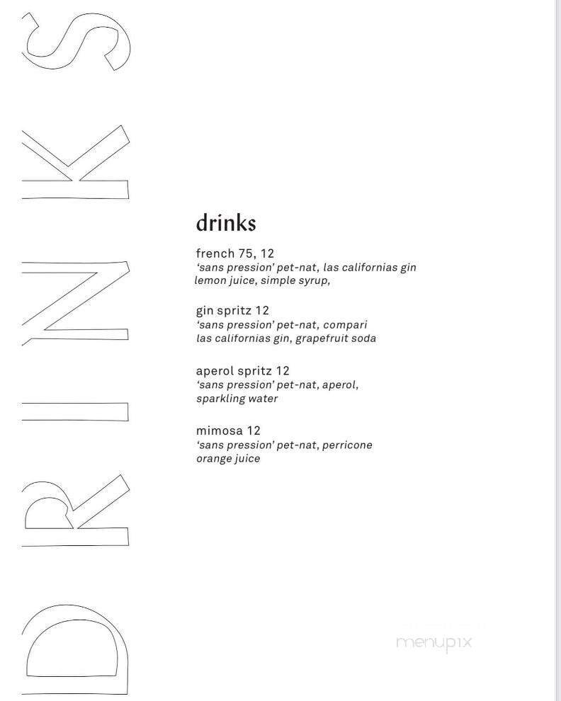 Menu page 8