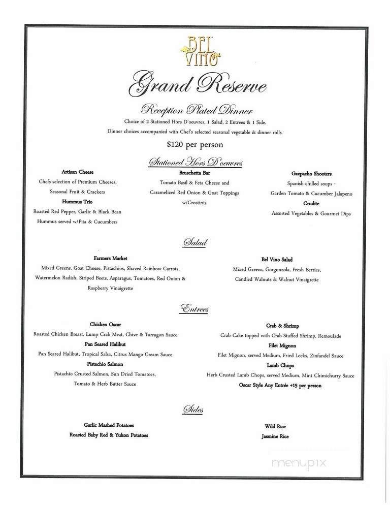 Menu page 3