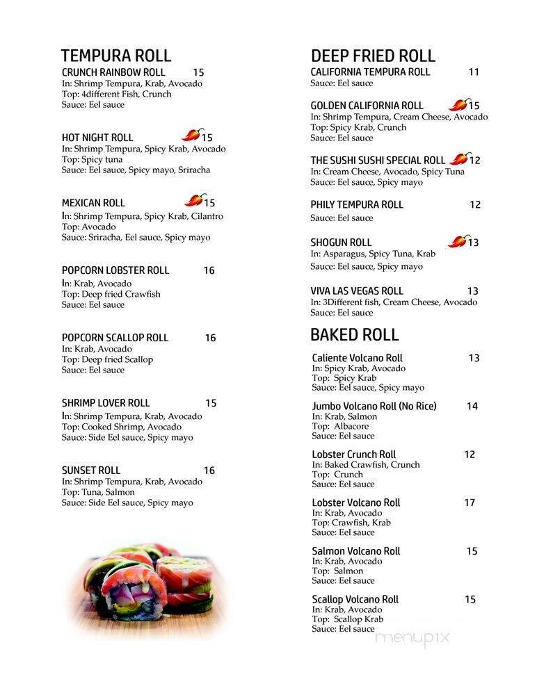 Menu page 2