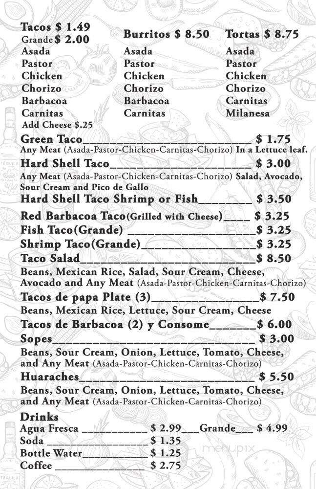 Menu page 4
