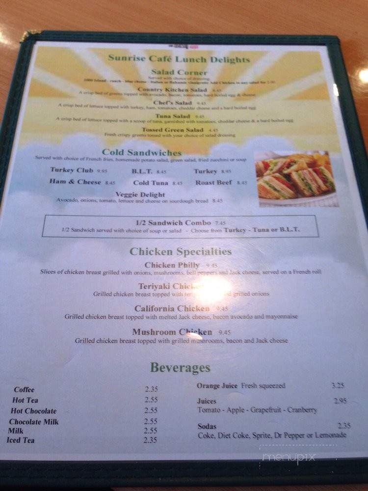 Menu page 2