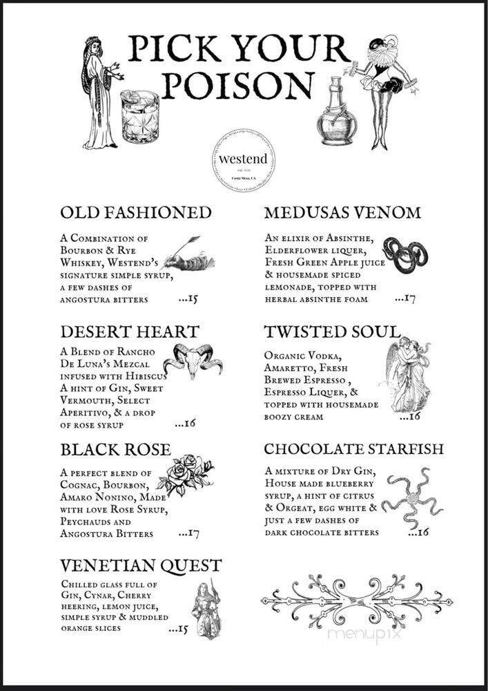 Menu page 2