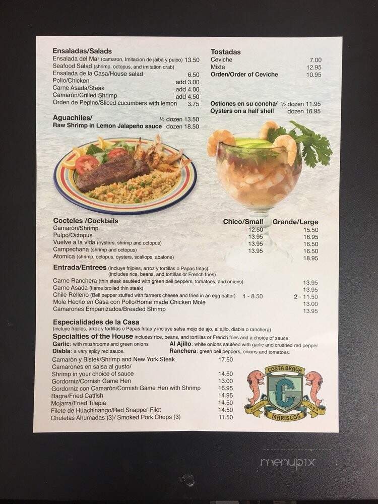 Menu page 2