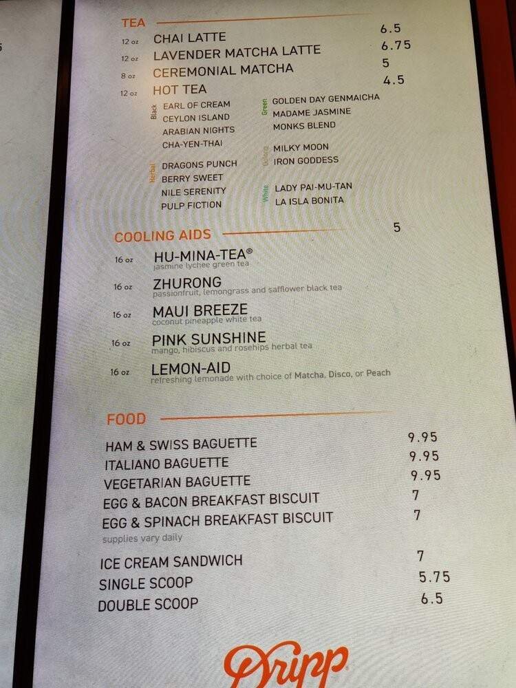 Menu page 2