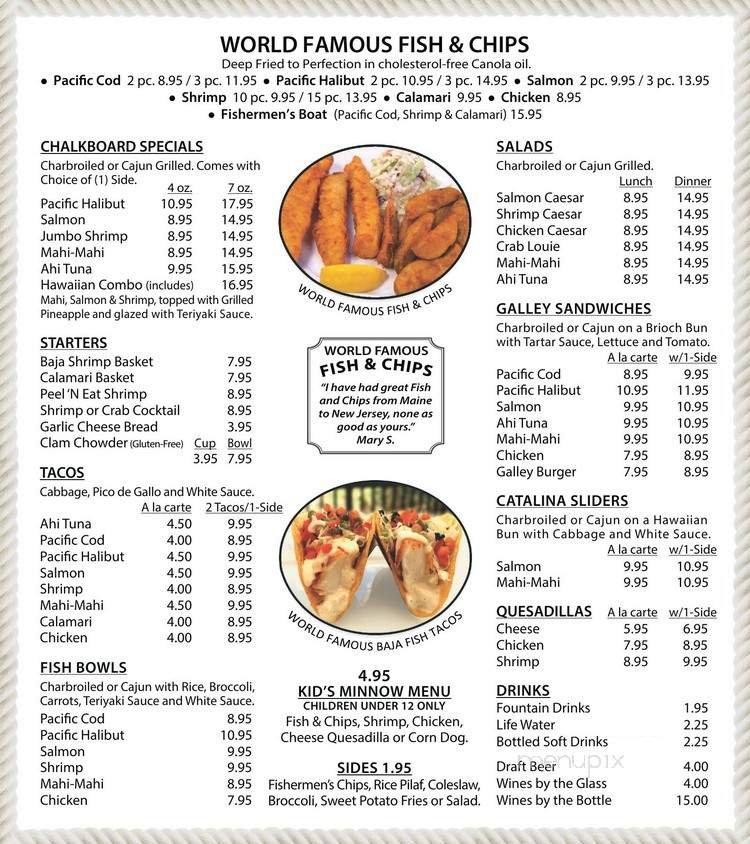Menu page 1
