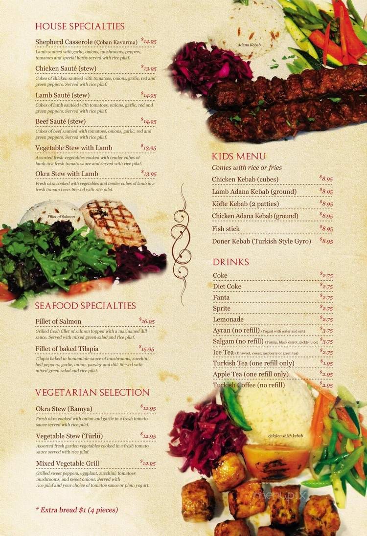 Menu page 2