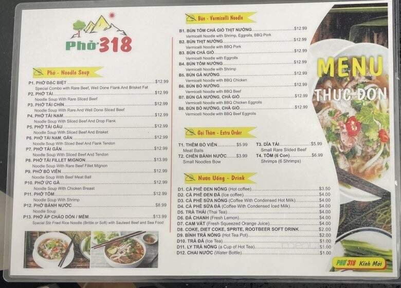Menu page 2