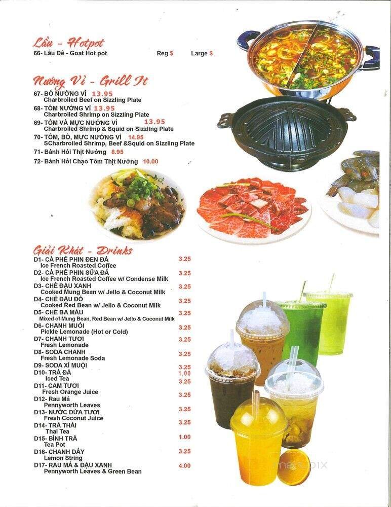 Menu page 5