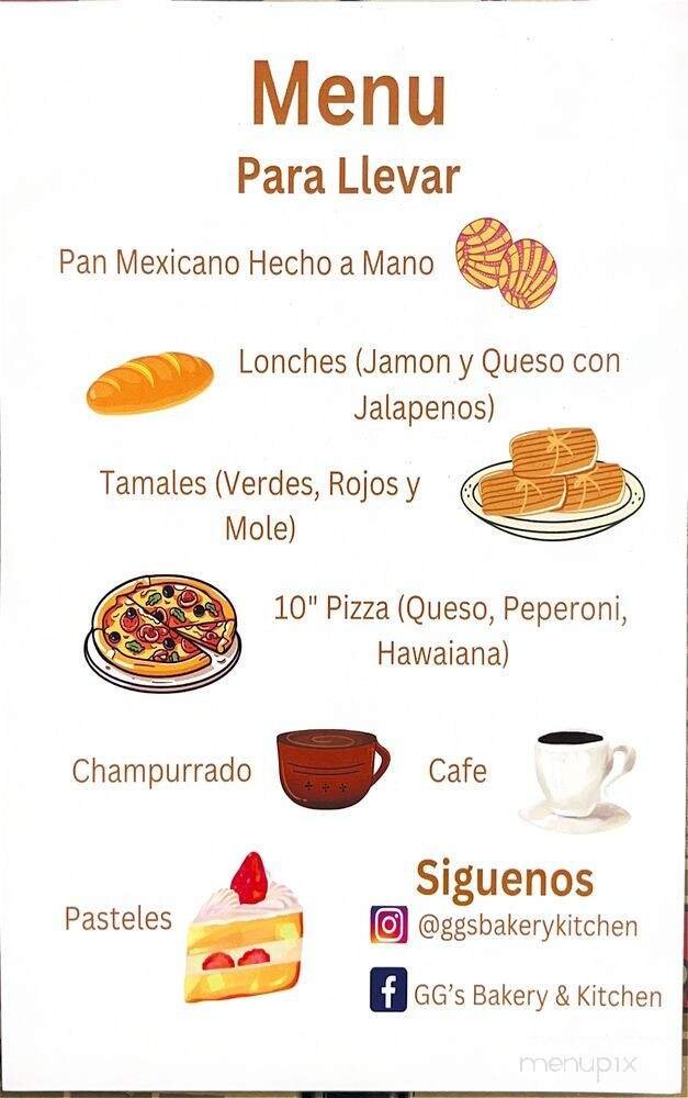 Menu page 2