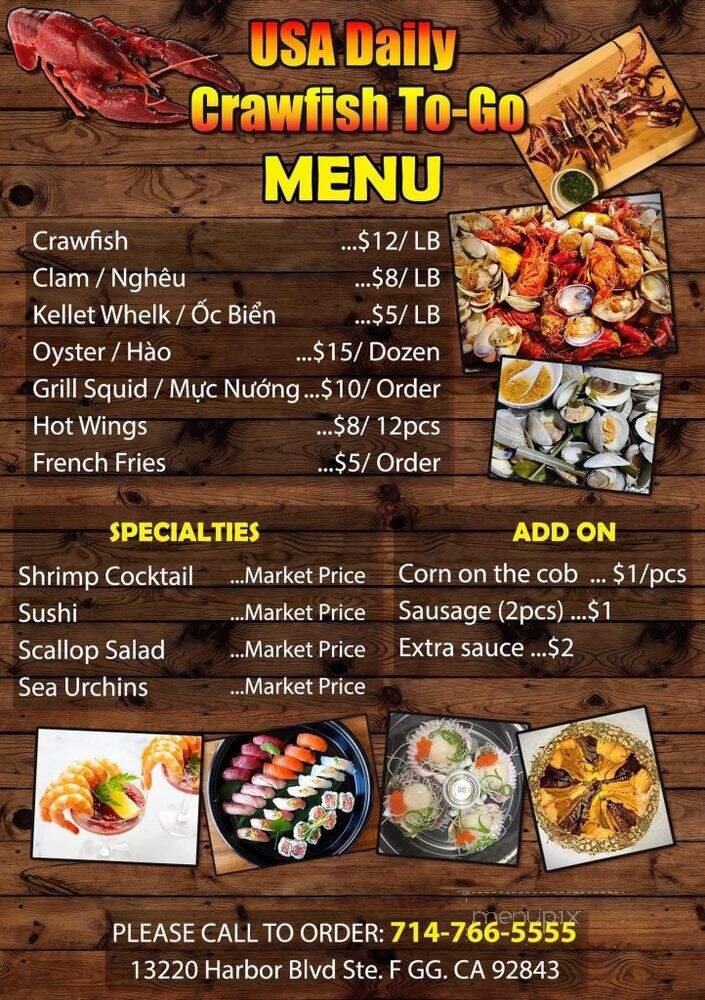 Menu page 2