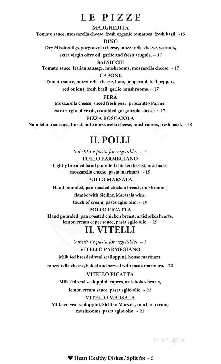 Menu page 3