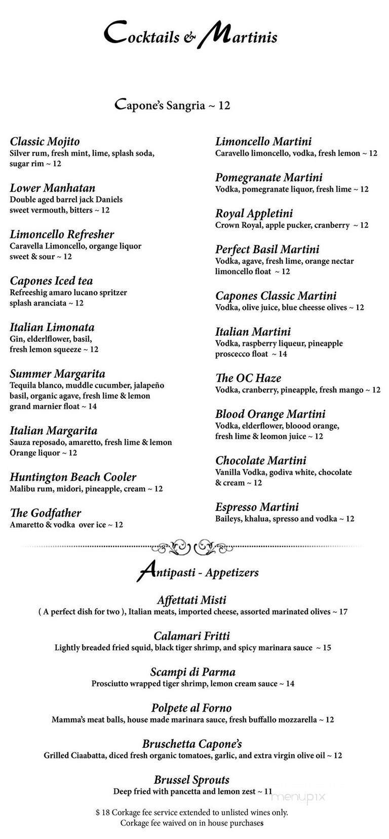 Menu page 5
