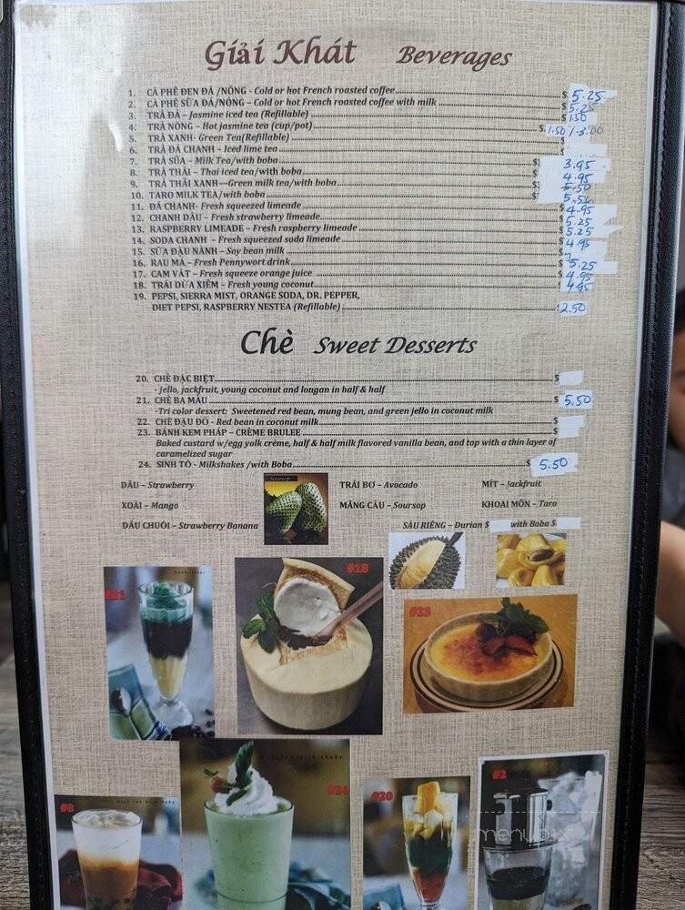 Menu page 7