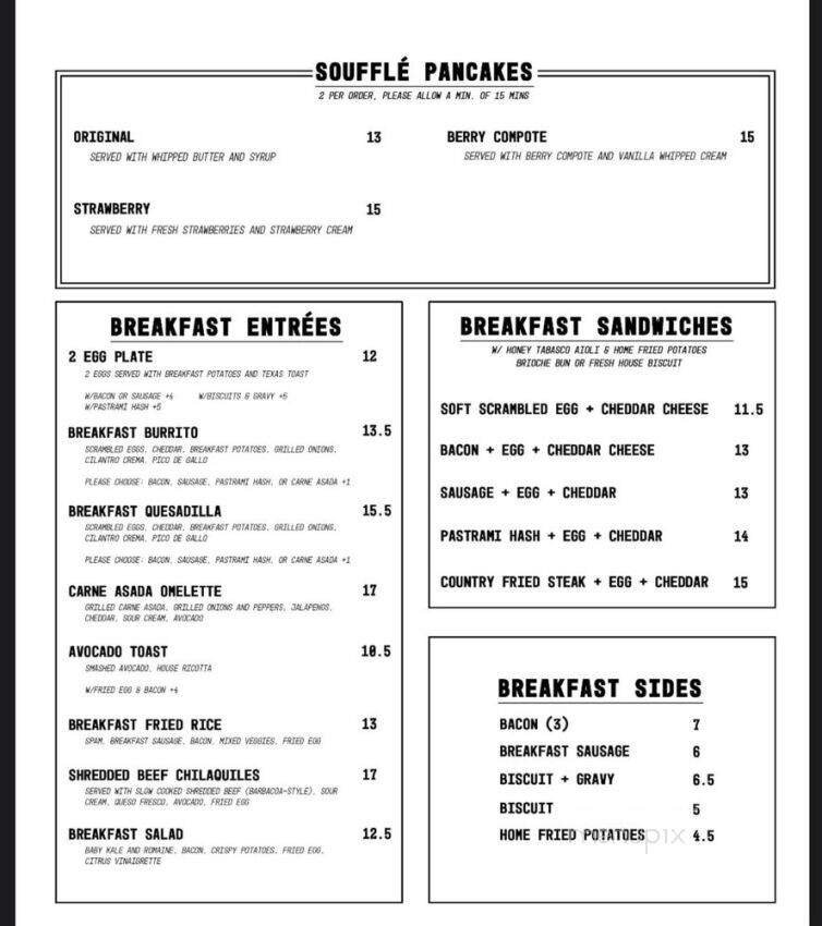 Menu page 2