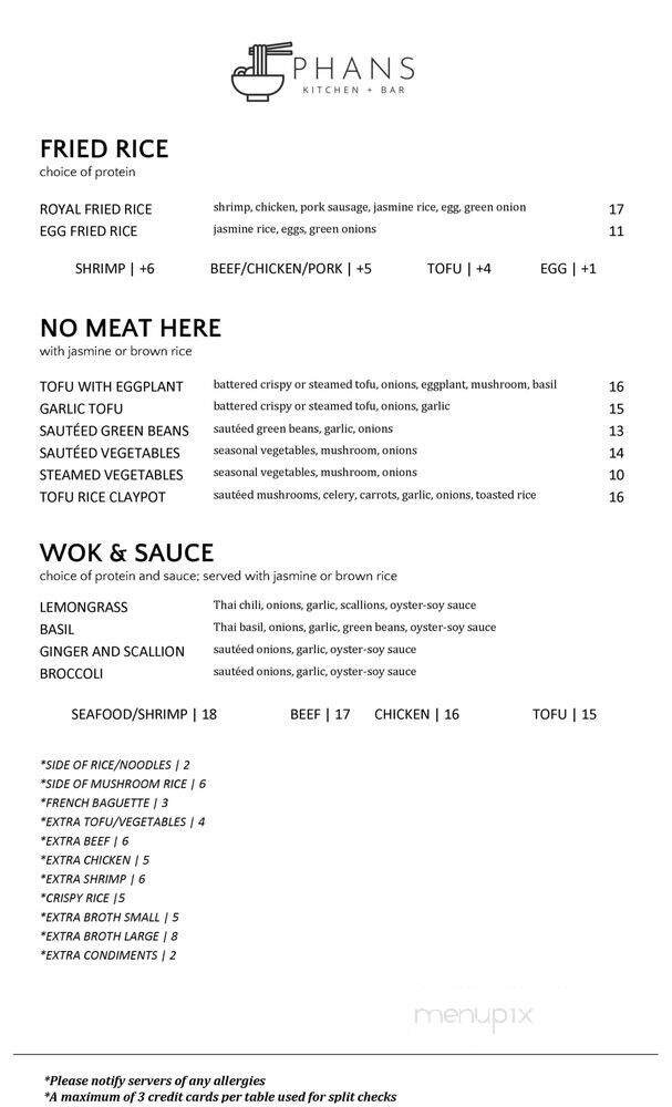 Menu page 3