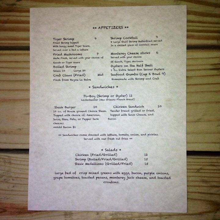 Menu page 11