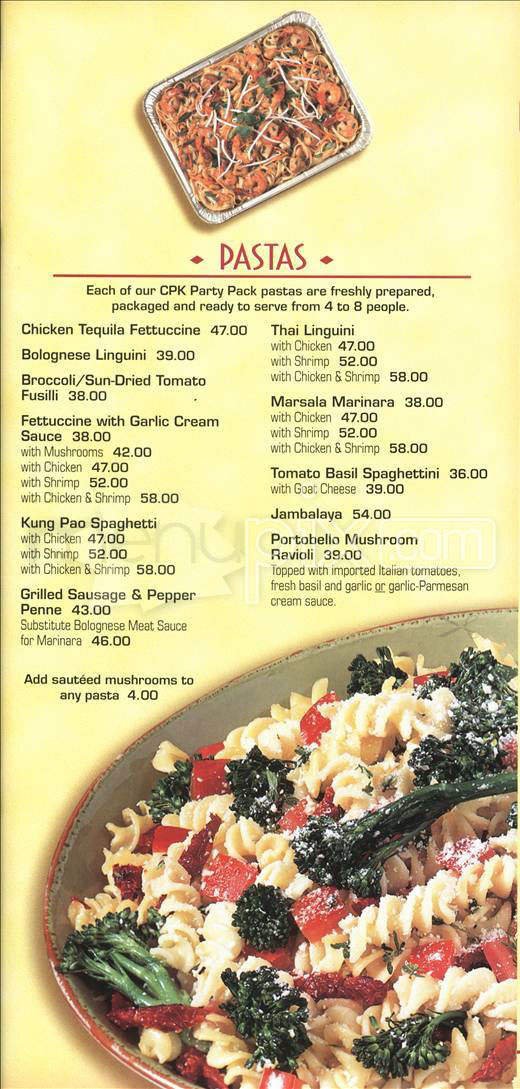 Menu page 4