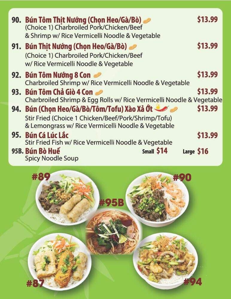 Menu page 2