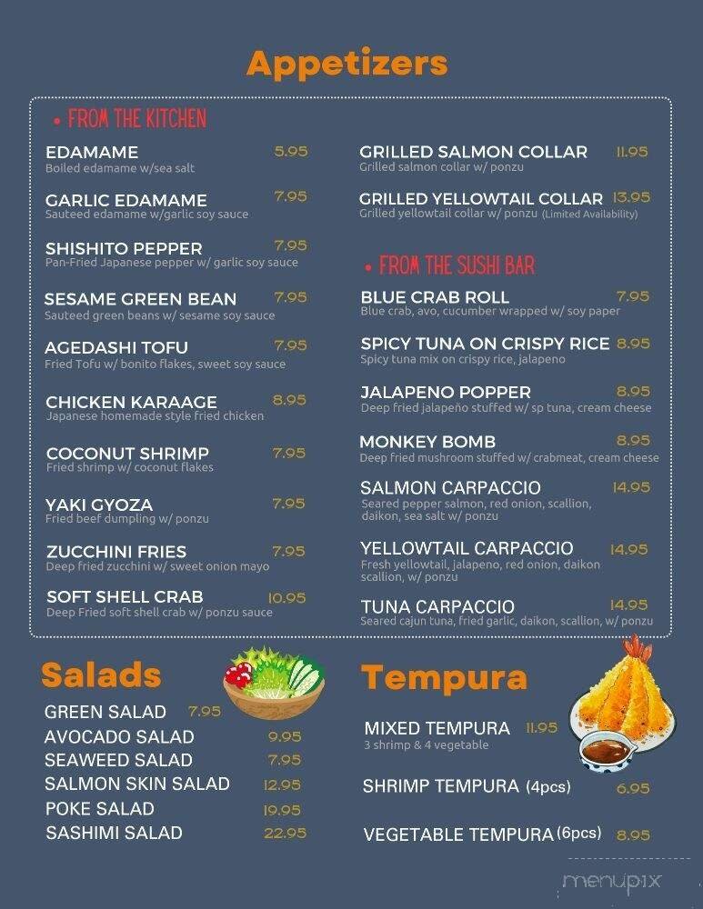 Menu page 4