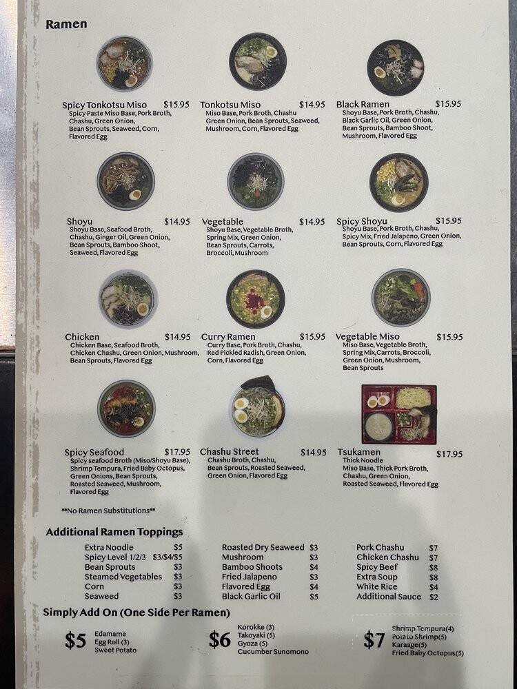 Menu page 2