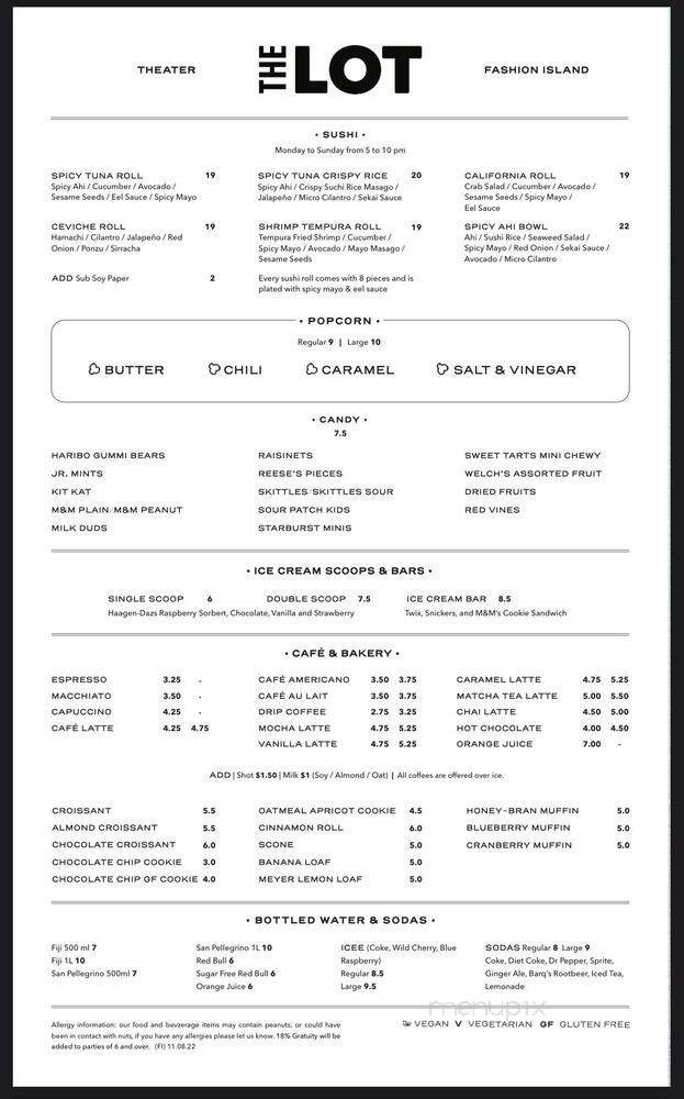 Menu page 2