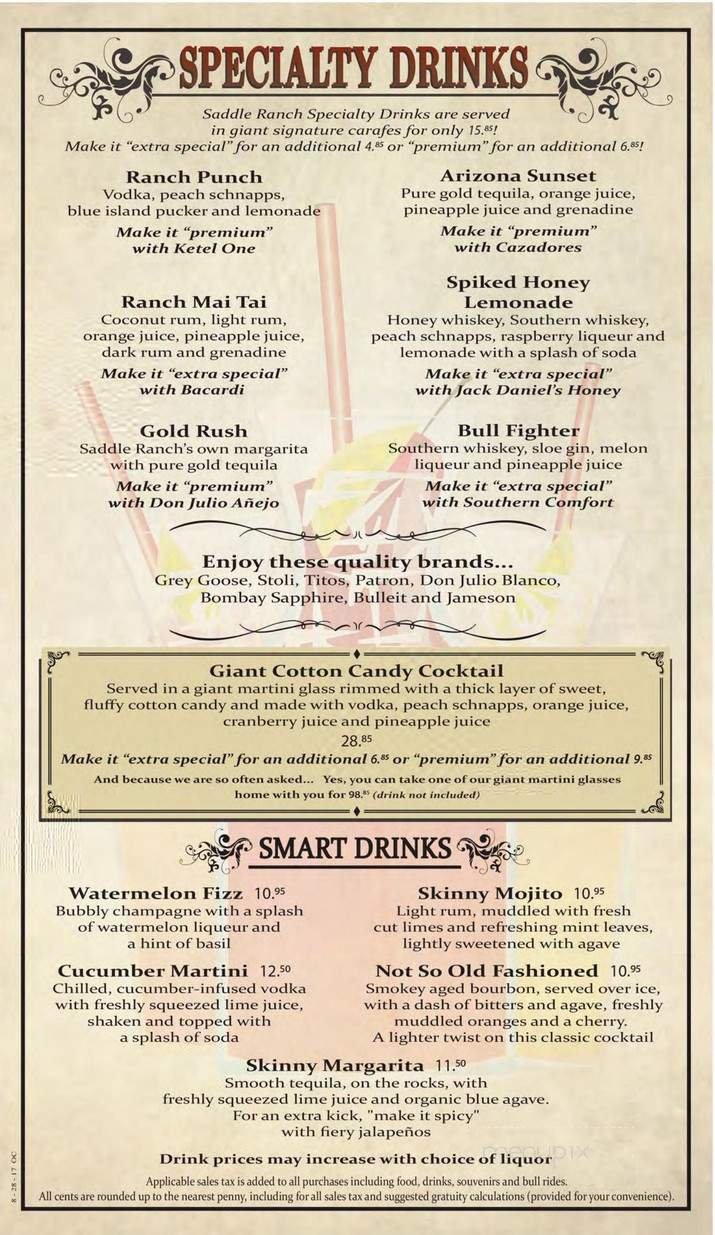 Menu page 2