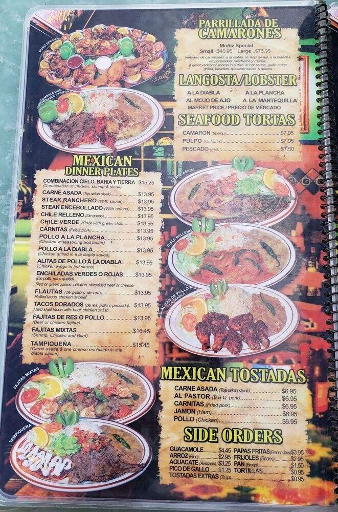 Menu page 2