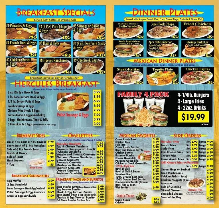 Menu page 2