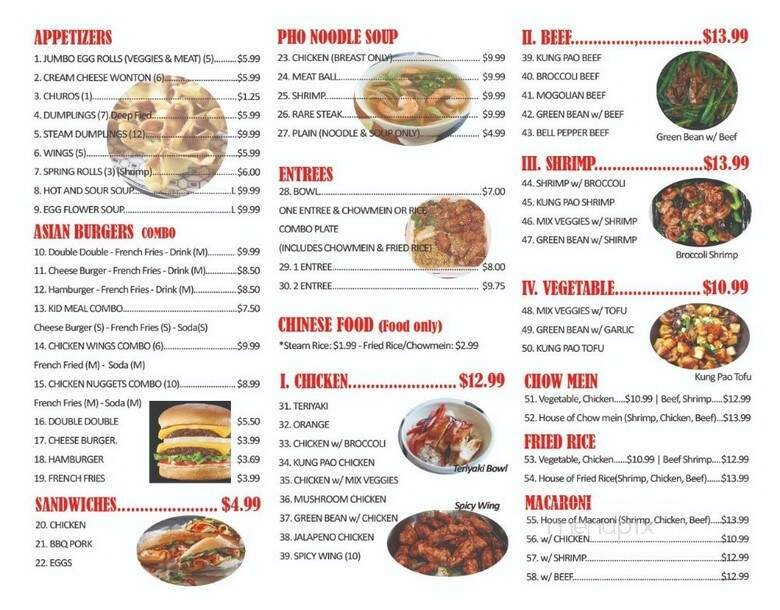 Menu page 2
