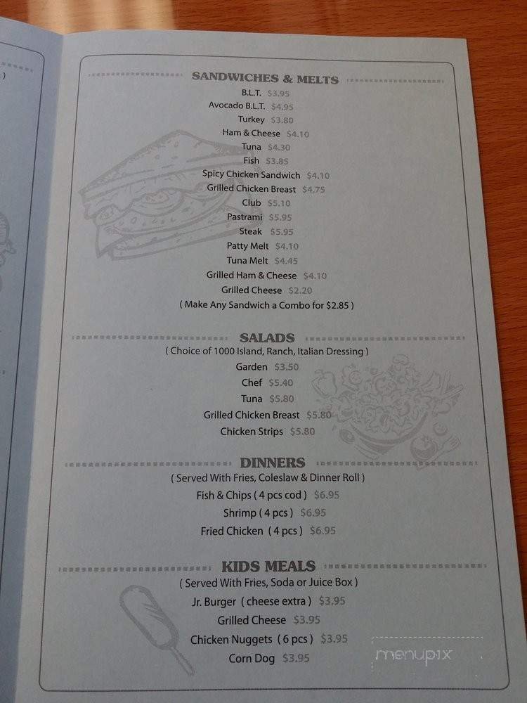 Menu page 3