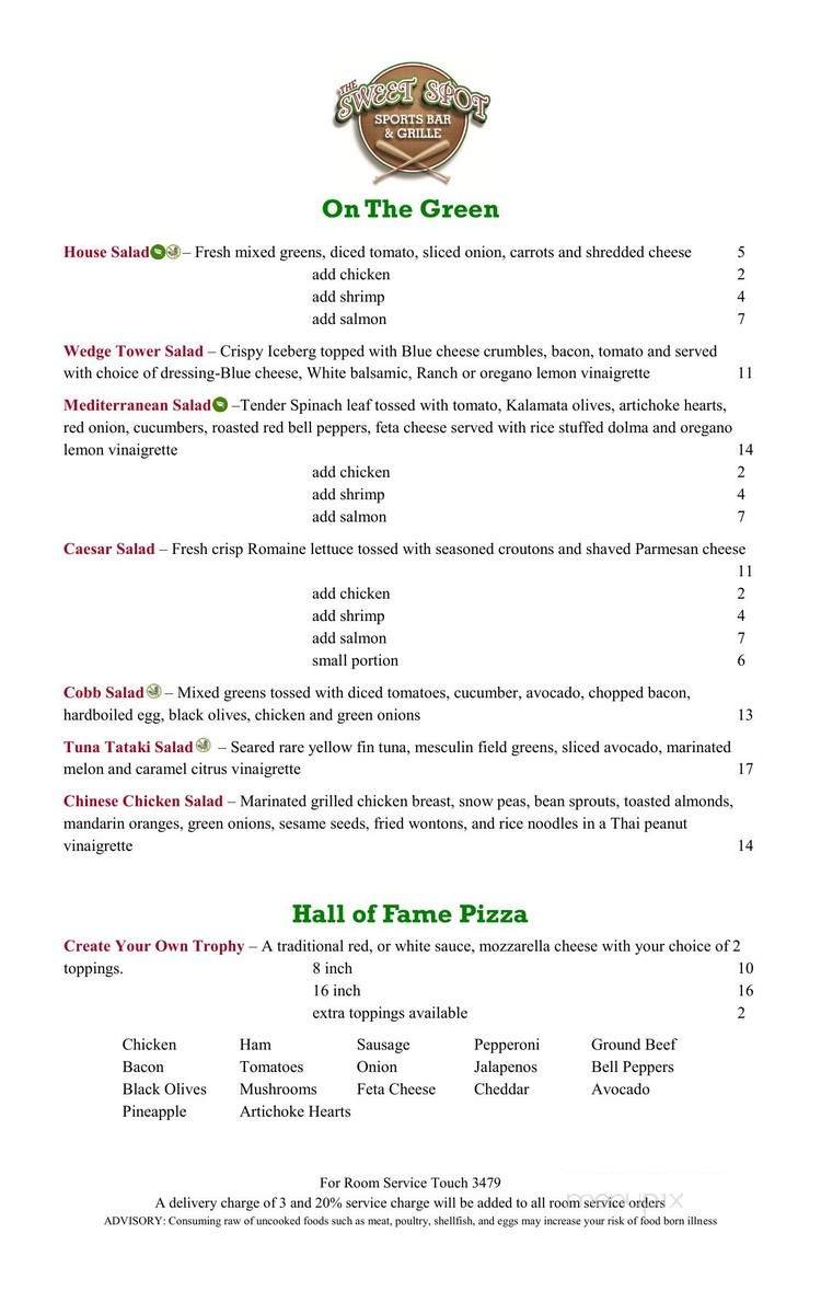 Menu page 2