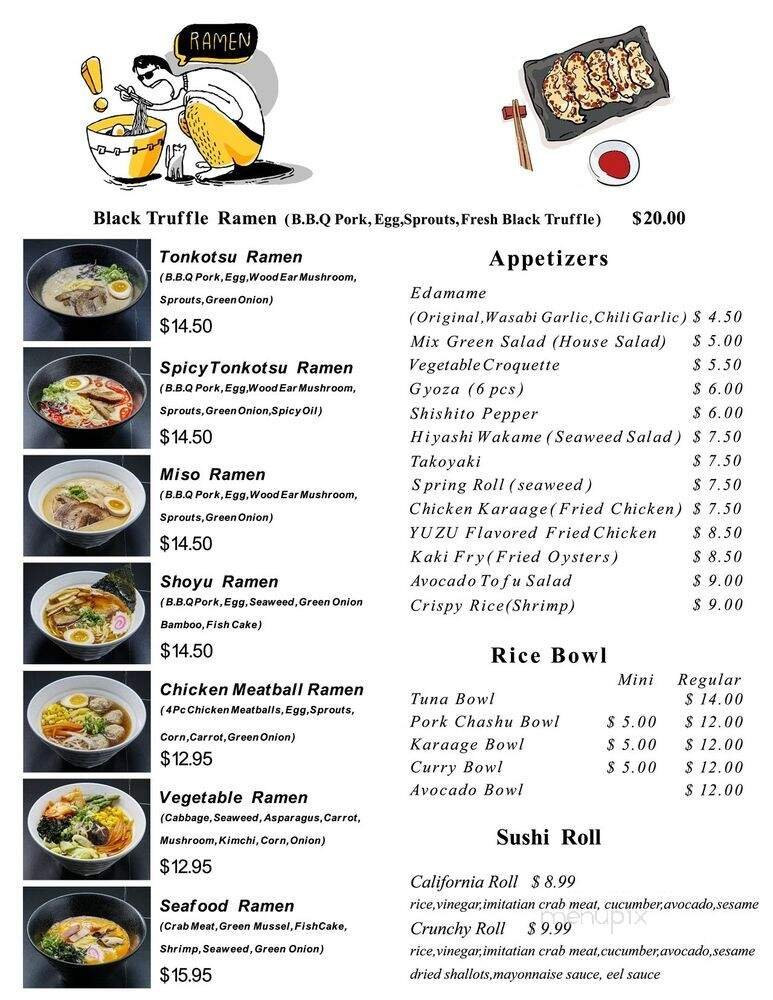 Menu page 2