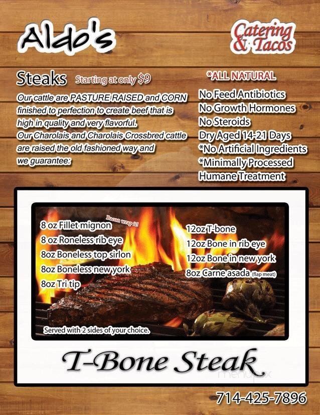 Menu page 9