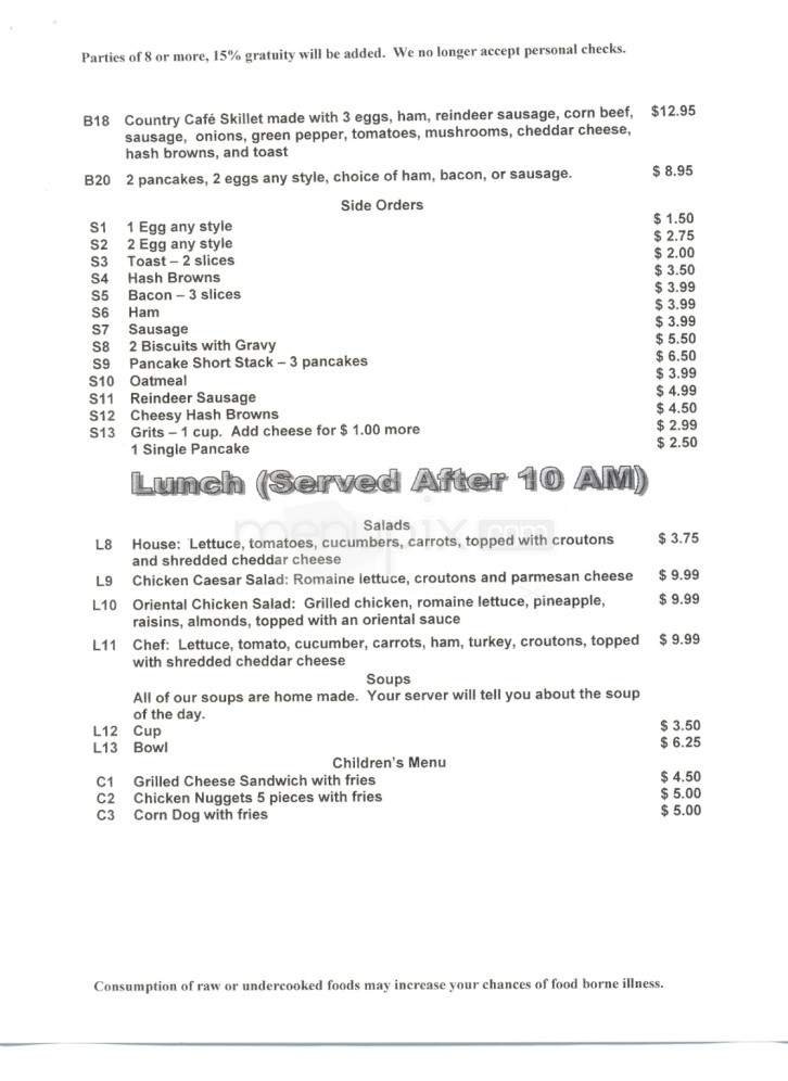 Menu page 4
