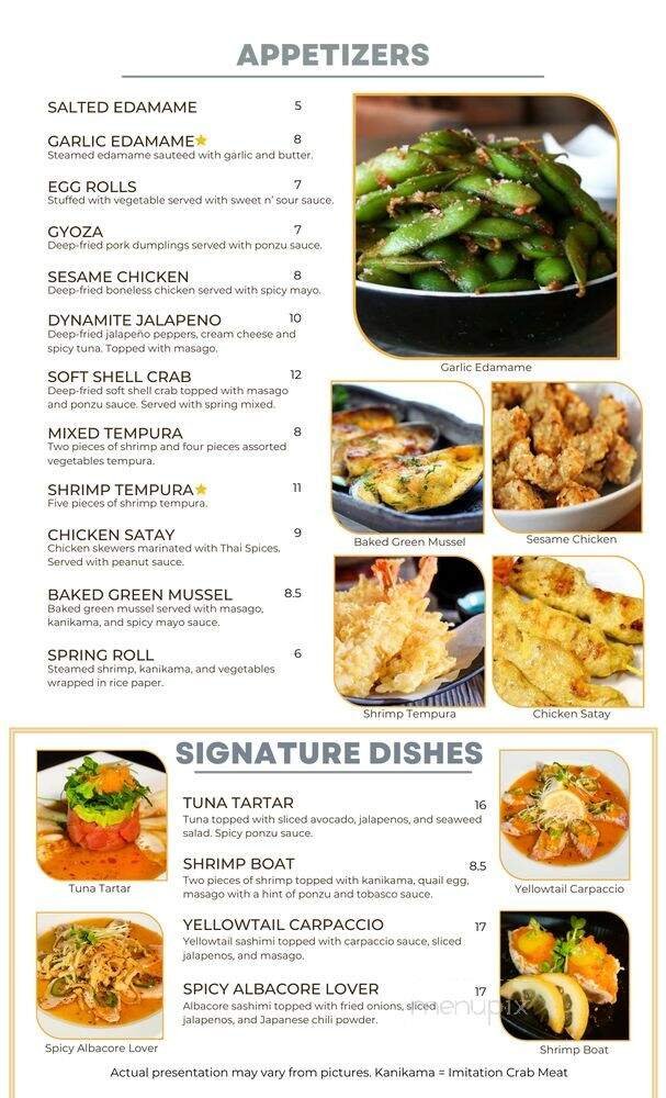 Menu page 2