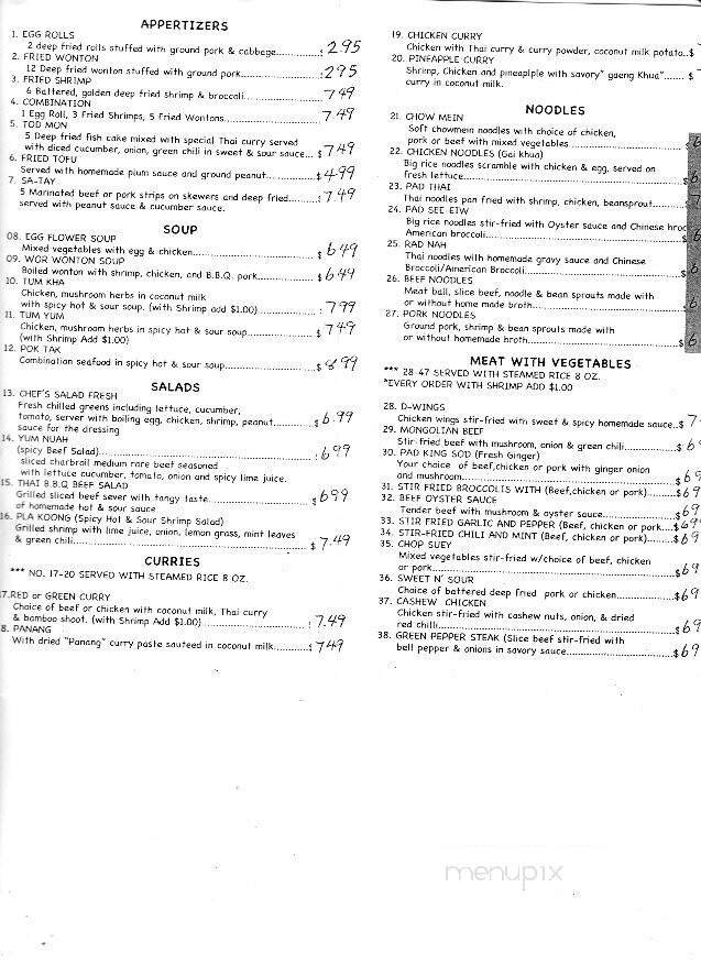 Menu page 8