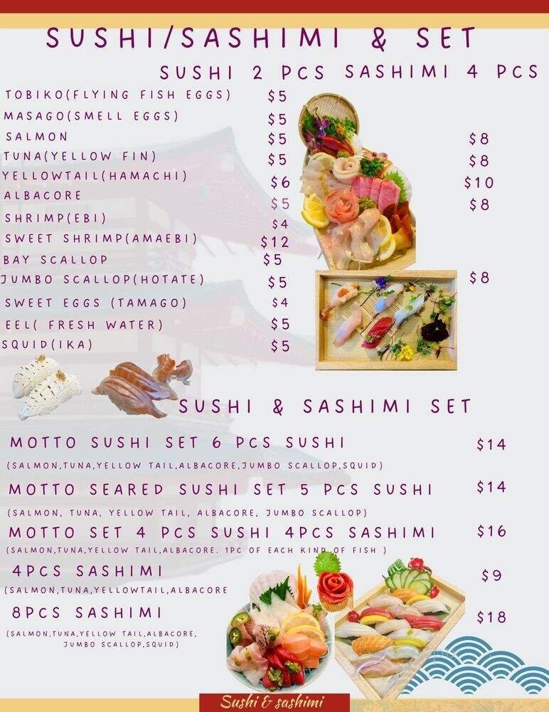 Menu page 2
