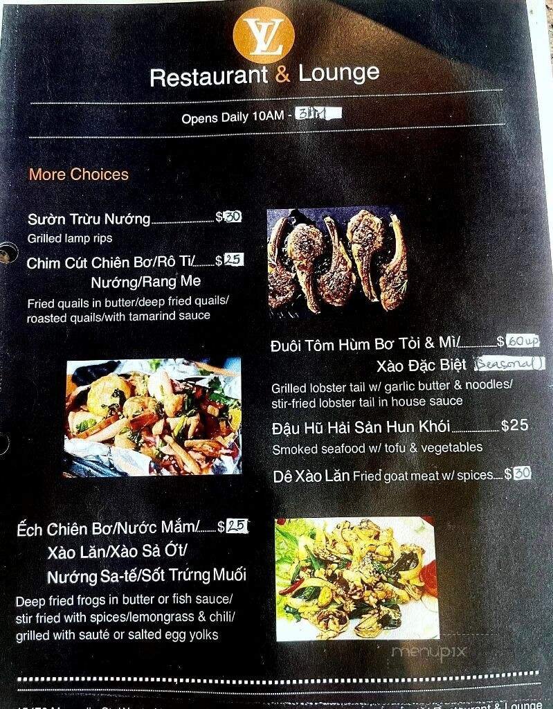 Menu page 2