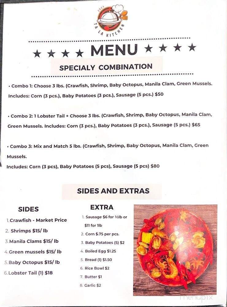Menu page 3