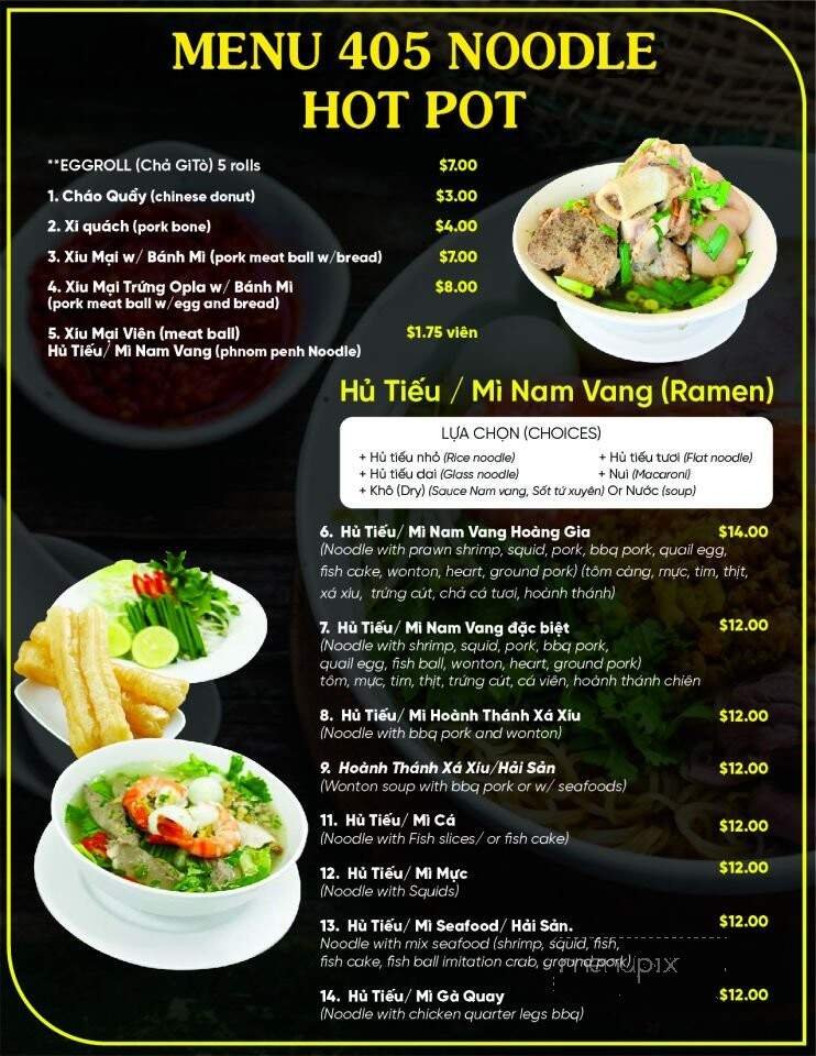 Menu page 2