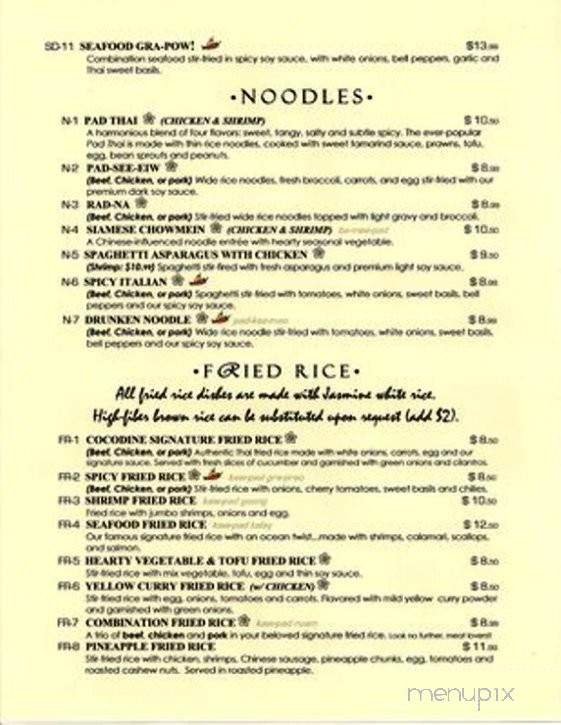 Menu page 7