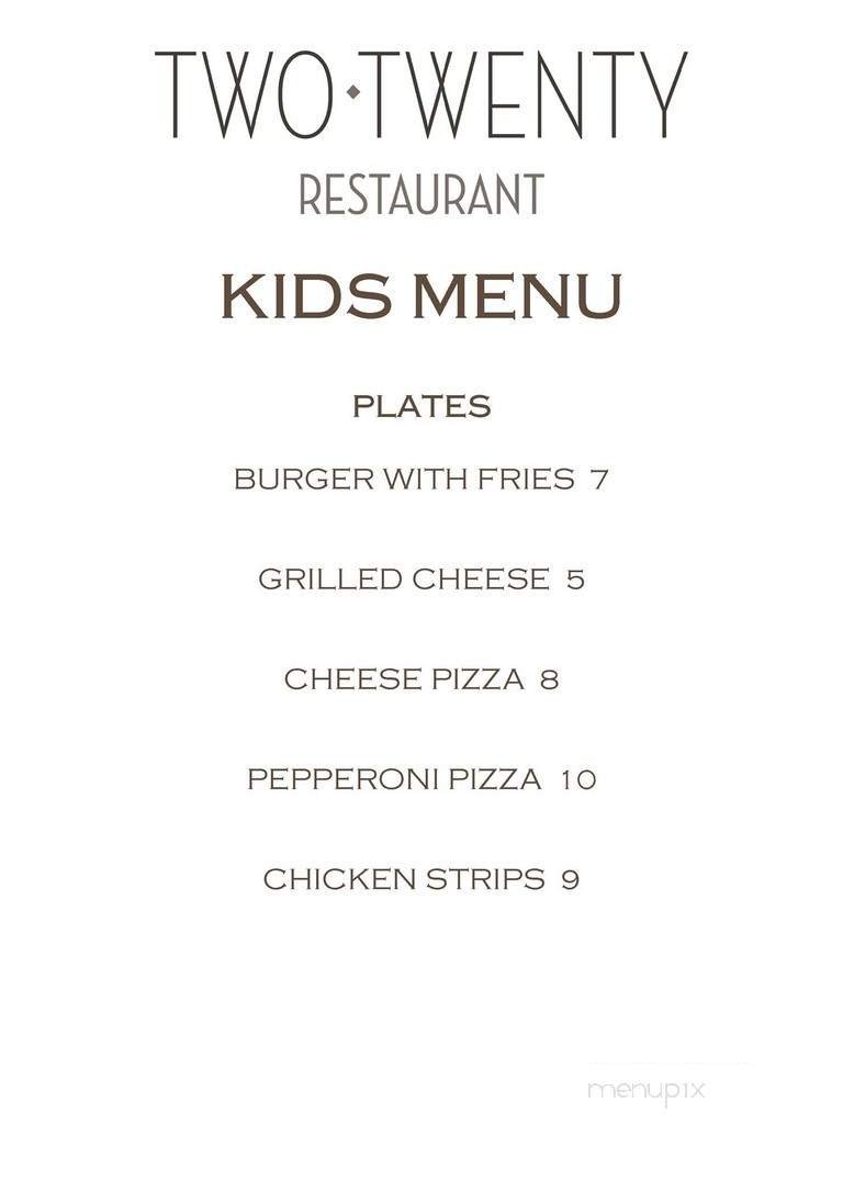Menu page 3