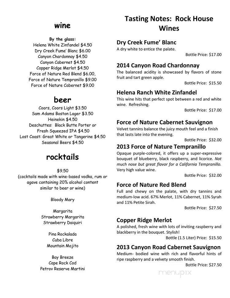 Menu page 3