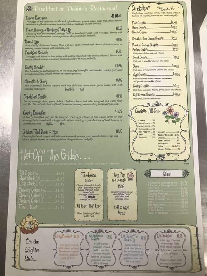 Menu page 2