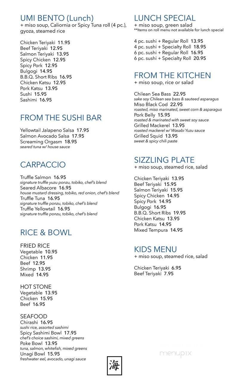 Menu page 2