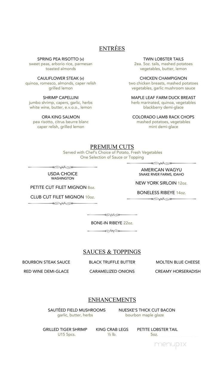 Menu page 2