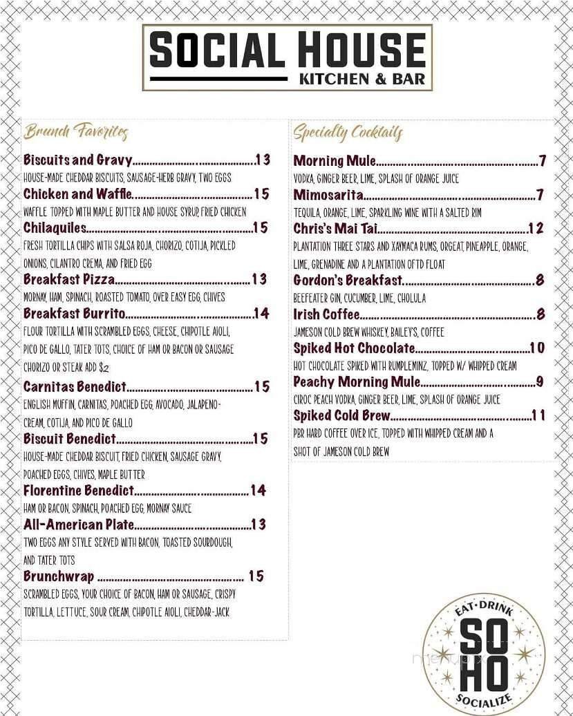 Menu page 2