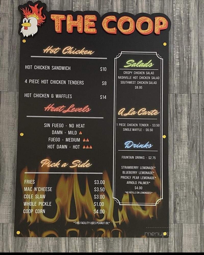 Menu page 1