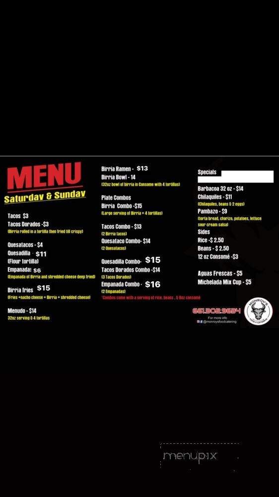 Menu page 2